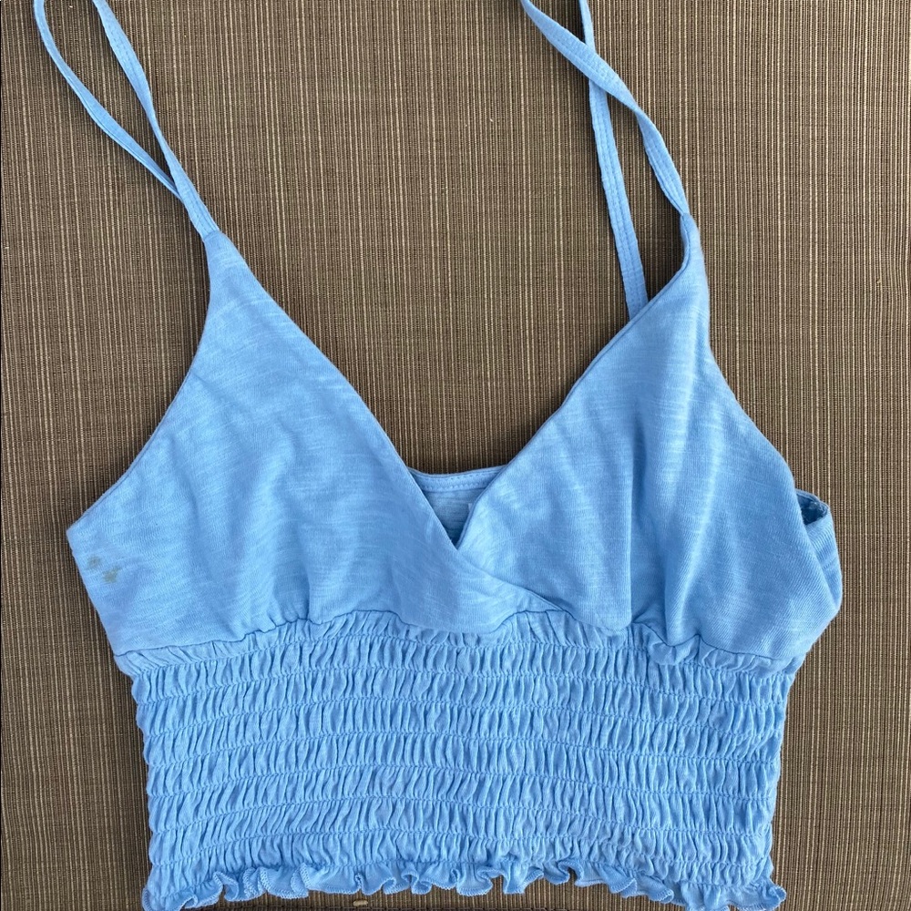 Blue tank top